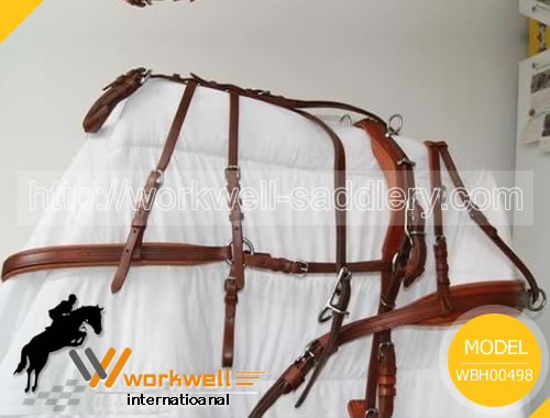 Buggy Harness, Made of Original Leather